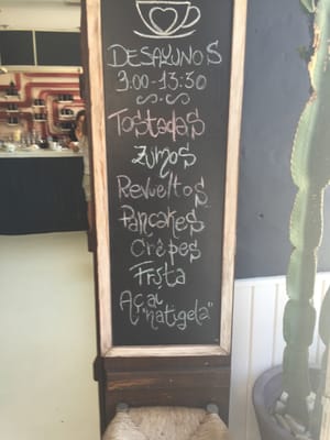 Menu photo 2 Surla Tarifa, CA