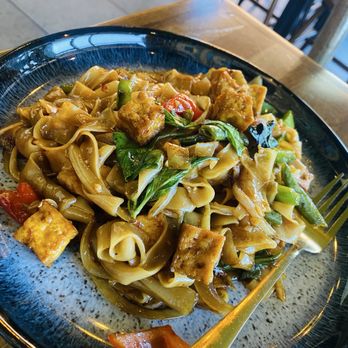 Bangkok street food - Tofu Drunken Man Noodle - Thai Near Me - Chamblee, Georgia Bangkok street food - Tofu Drunken Man Noodle - Thai Near Me - Chamblee, Georgia