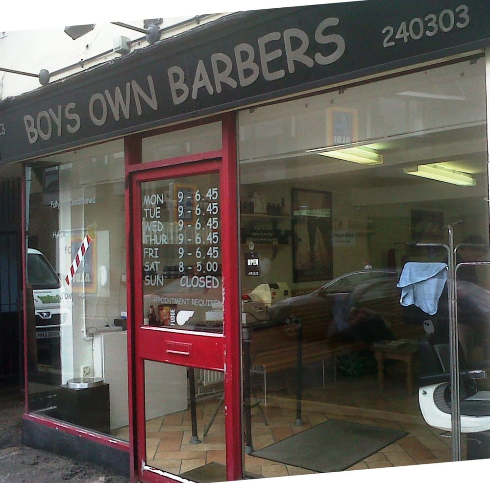 BOYS OWN BARBERS 23 Church Street, WaltononThames, Surrey, United