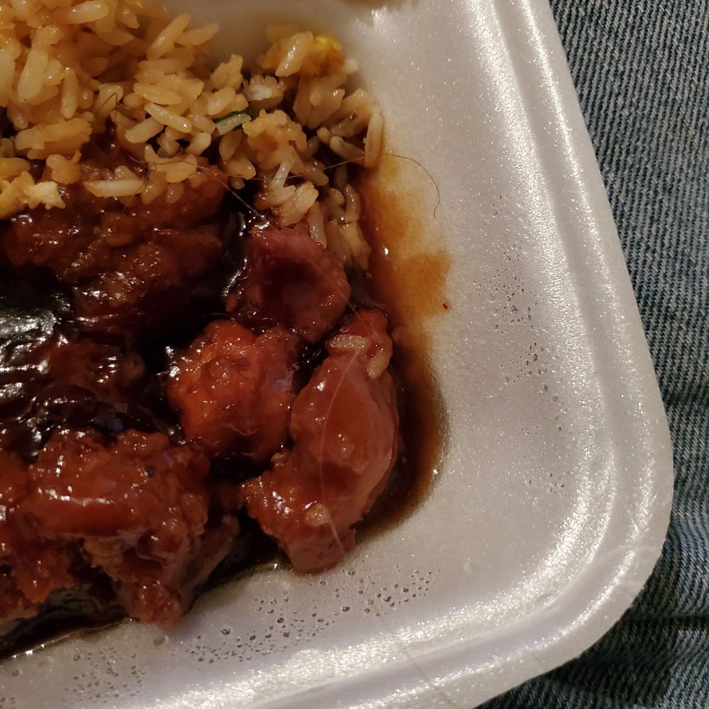 Hunan Chinese Restaurant - hair in food - Chinese Near Me - Killeen, Texas