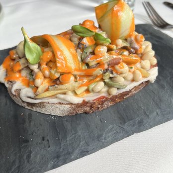 North Pond - Octopus toast - New American Near Me - Chicago, Illinois North Pond - Octopus toast - New American Near Me - Chicago, Illinois