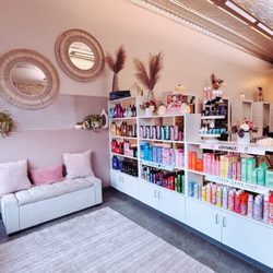 Salon Vogue - Retail Area: We carry Redken Amika and Kenra