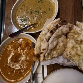 Dancing Yak - Daal Makhani, Butter Chicken, Plain Naan - Himalayan/Nepalese Near Me - San Francisco, California