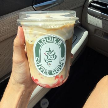 Louie’s Coffee House - Raspberry Blonde - Coffee & Tea Near Me - Council Bluffs, Iowa
