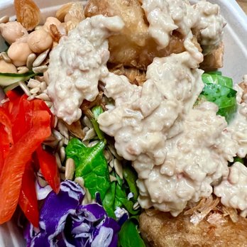 Basil the Bold - Coconut-Peanut Salad - Caterers Near Me - San Francisco, California Basil the Bold - Coconut-Peanut Salad - Caterers Near Me - San Francisco, California