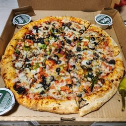 Papa Johns Pizza - Garden Fresh Pizza