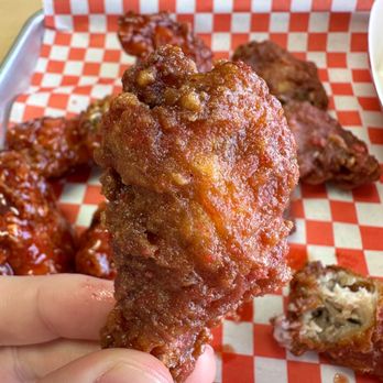 Wings and Beer - Bacon Rub extra crispy bone-in wings - Chicken Wings Near Me - Reno, Nevada