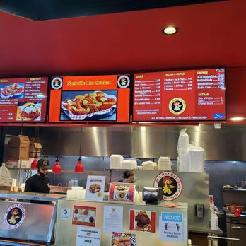 Al's Hot Chicken - 7-9-21 Menu & Inside - Chicken Shop Near Me - Los Angeles, California