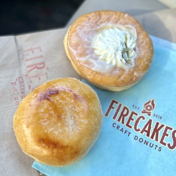 Firecakes Donuts - Brûlée Donut with Stout Filling for St Patrick's Day and Key Lime - Donuts Near Me - Chicago, Illinois