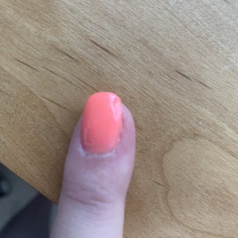 Onyx Nail Bar Alliance - Uneven and damaged too right part, no attempt to fix at all or even noticed it was a problem by the tech. You can see almost a chunk out!! - Nail Salons Near Me - Fort Worth, Texas Onyx Nail Bar Alliance - Uneven and damaged too right part, no attempt to fix at all or even noticed it was a problem by the tech. You can see almost a chunk out!! - Nail Salons Near Me - Fort Worth, Texas