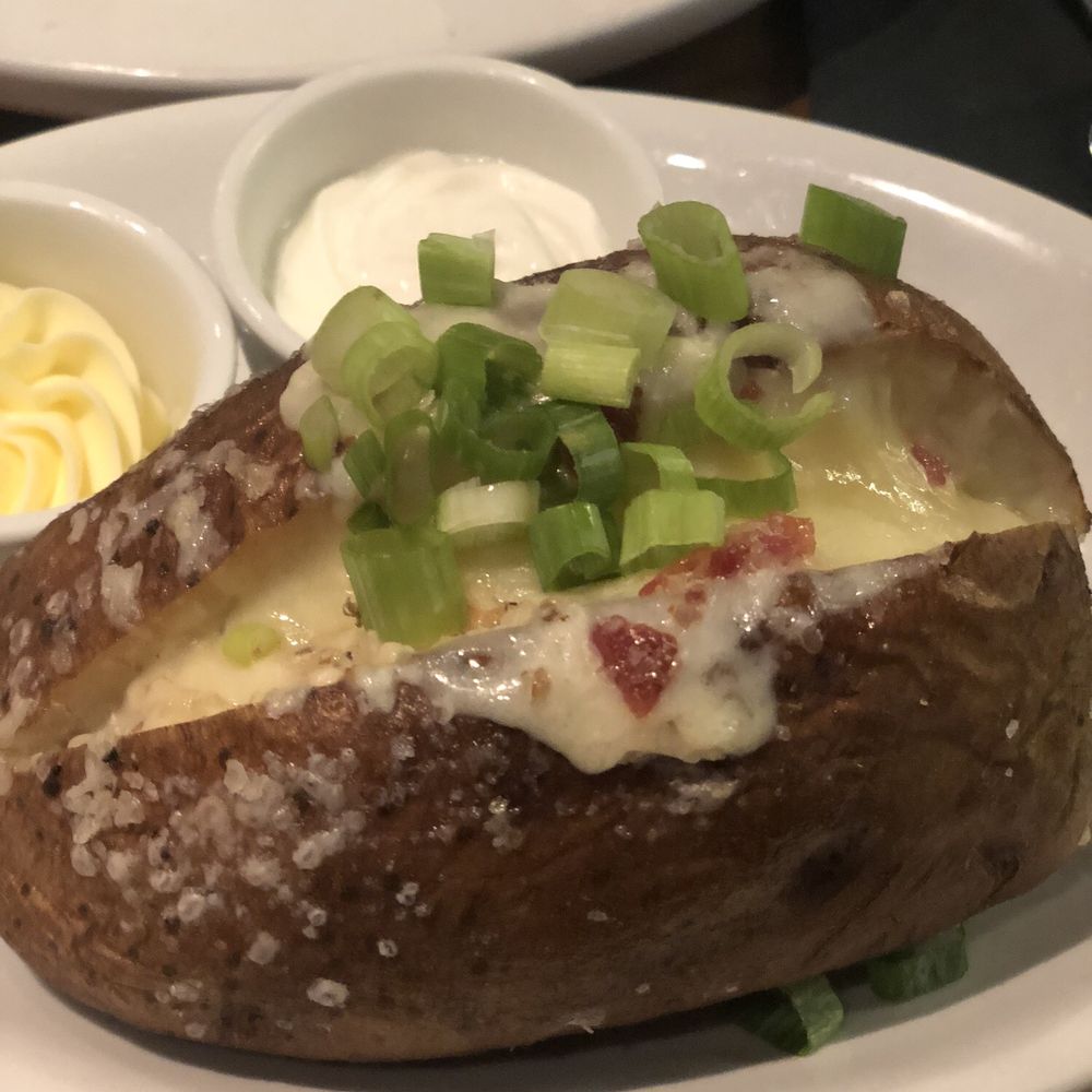 Cuts Steakhouse - Loaded baked potato - Steakhouses Near Me - Suwanee, Georgia