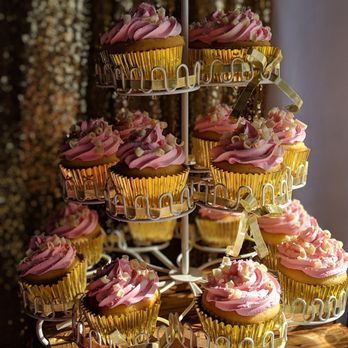Lily Sweet Cakes - a display of cupcakes - Cupcakes Near Me