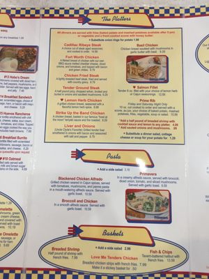 Menu photo 8 One Man Band Lehi, UT