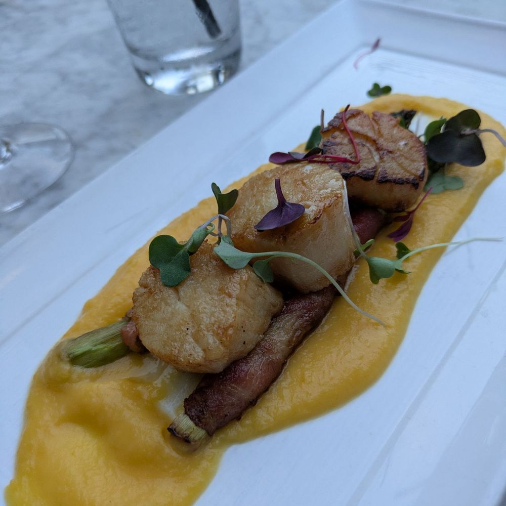 Pan Seared Scallops