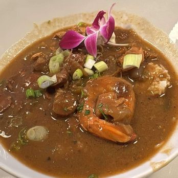 Fin & Feathers Stone Mountain - Sausage and seafood Gumbo - Lounges Near Me - Stone Mountain, Georgia Fin & Feathers Stone Mountain - Sausage and seafood Gumbo - Lounges Near Me - Stone Mountain, Georgia