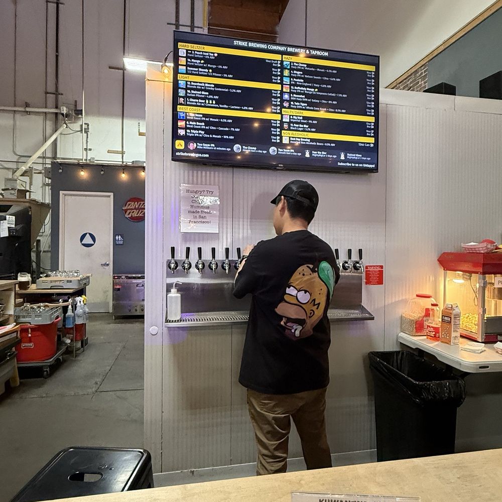 Strike Brewing - John was so friendly and attentive - Breweries Near Me - San Jose, California Strike Brewing - John was so friendly and attentive - Breweries Near Me - San Jose, California