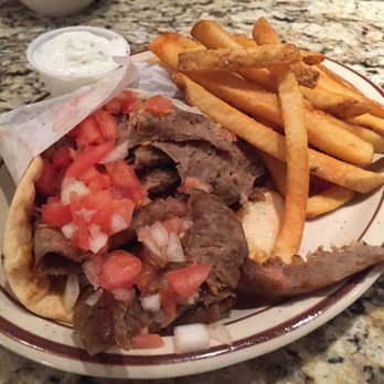 Pete's Kitchen - Gyro sandwich with fries - Greek Near Me - Denver, Colorado Pete's Kitchen - Gyro sandwich with fries - Greek Near Me - Denver, Colorado