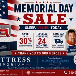 Mattress Emporium - Memorial Day Sales Event