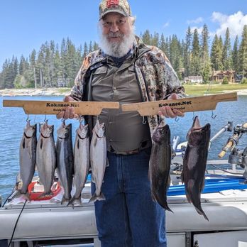 Kokanee Guide Service - Fishing Near Me - Shaver Lake, California