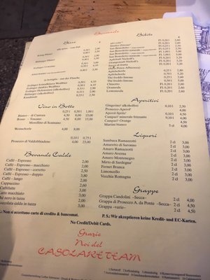 Menu photo 3 Il Casolare Berlin, BE