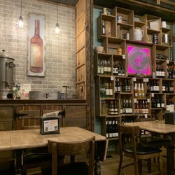 Wind & Unwined Coffee and Wine House - Another seating area with tons of wine options.
