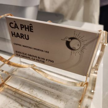 Ca Phe Haru - Coffee & Tea Near Me - Elk Grove, California