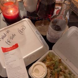 Tim's American Cafe - Kansas City Steak Salad Extra homemade ranch dressing