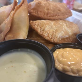 The Patio at the Surf - Empanadas and Samosas!!! Absolutely delicious? - Breakfast & Brunch Near Me - Surf City, North Carolina The Patio at the Surf - Empanadas and Samosas!!! Absolutely delicious? - Breakfast & Brunch Near Me - Surf City, North Carolina