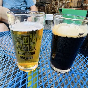 Saint Paul Brewing - Schamms beer and Crooks Haven Porter - Breweries Near Me - Saint Paul, Minnesota