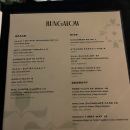 Menu Menu