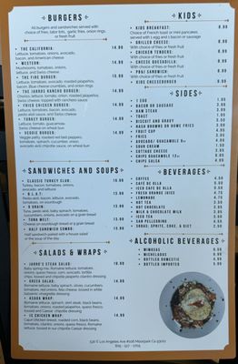 Menu photo 8 Jarro’s cafe Moorpark, CA Menu photo 8 Jarro’s cafe Moorpark, CA