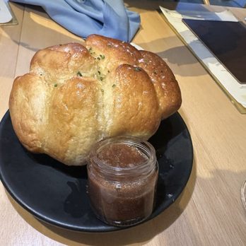 Solstice - Roll with apple butter - New American Near Me - Irvine, California Solstice - Roll with apple butter - New American Near Me - Irvine, California