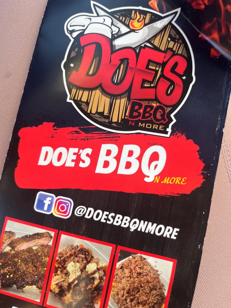 DOE’S BBQ N MORE 5924 Samuell Blvd, Dallas, TX Menu Yelp