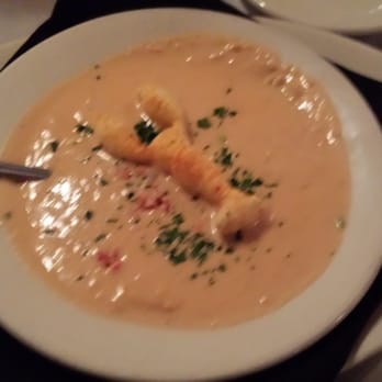 Timber Lodge - Amazing lobster bisque app. They had a cute little pastry in the middle of it. - Steakhouses Near Me - Medina, Ohio Timber Lodge - Amazing lobster bisque app. They had a cute little pastry in the middle of it. - Steakhouses Near Me - Medina, Ohio