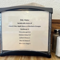 Jen's Choppin’ Block - Kids Menu