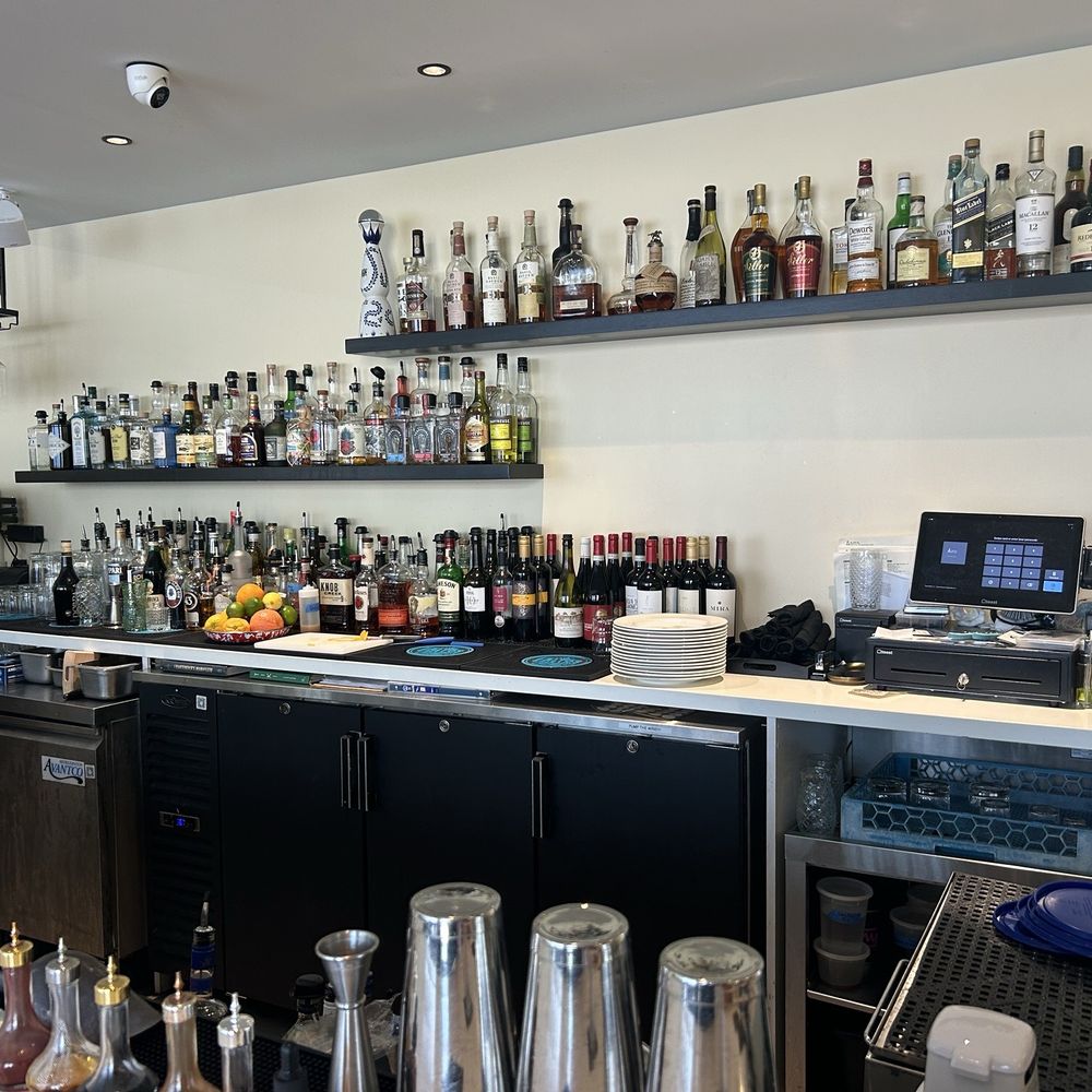 The adorable bar area