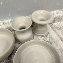 Quiggly's Clayhouse - Our finished pottery... (Richardson location)