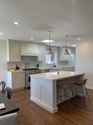 Custom Kitchens - At Frank & Fredy’s Kitchen Cabinets, we’ve completed a wide range of kitchen cabinet projects for homeowners, landlords, and small commercial spaces throughout Los Angeles. From full kitchen renovations to targeted cabinet upgrades, our focus is always the same: cabinetry that looks premium, functions smoothly every day, and is installed with clean lines, tight reveals, and long-term durability.
Our specialty is kitchen cabinetry—custom kitchen cabinets, semi-custom cabinets, cabinet refacing, cabinet door replacement, and full cabinet installation. Clients come to us for modern kitchen cabinets, classic Shaker cabinets, transitional styles, and warm natural-wood kitchens. We design and build solutions that match the home, the lifestyle, and the budget, whether that means a complete kitchen cabinet replacement or a strategic refresh that updates the look without changing the entire layout.
Common kitchen work we’ve done includes:
• Full cabinet replacement with improved layout and storage planning
• New kitchen islands and peninsulas with seating, deep drawers, and added prep space
• Custom pantry cabinets, broom closets, and tall storage runs for organized kitchens
• Cabinet refacing for kitchens with solid cabinet boxes that need a modern update
• Cabinet door replacement (Shaker, flat panel, and other popular profiles)
• Soft-close hinges and soft-close drawer slides for a quieter, higher-end feel
• Pull-outs and organizers: spice pull-outs, tray dividers, lazy Susans, trash/recycling pull-outs, and under-sink storage
• Floating shelves, open shelving accents, and glass-door display cabinets
• Trim and finishing details: crown molding, light valances, end panels, and integrated refrigerator/dishwasher panels
• Hardware updates and alignment for a consistent, finished look
We work with quality materials and finishes, including painted cabinetry, stained cabinetry, and popular wood options like white oak, walnut, maple, and alder. Whether you want bright white cabinets, a two-tone kitchen, or a natural wood grain finish, we’ll help you select a door style and color that fits the space and complements countertops, flooring, and backsplash choices. If you’re planning a rental upgrade or a value-driven remodel, we can recommend durable, easy-to-maintain cabinet finishes that handle frequent use and regular cleaning while still looking sharp.
Many of our kitchen cabinet projects also involve coordinating with the broader kitchen remodeling scope. We can align cabinet specs with your appliance list, sink and faucet selections, and hood or range requirements so everything fits properly. We also help clients think through practical details like landing space near the range, drawer placement for utensils and cookware, and storage for trash/recycling, small appliances, and cleaning supplies—because a beautiful kitchen should also be easy to live in.
Our approach is straightforward, organized, and detail-driven. We begin by understanding how you use your kitchen—what isn’t working, what you want more of, and what style you’re aiming for. Then we create a cabinet plan that accounts for clearances, appliance locations, door swings, drawer travel, and real-world workflow. Accurate measurement and careful planning are what prevent common remodel headaches like tight corners, awkward filler gaps, or blocked access. When installation day comes, we focus on level cabinet runs, consistent spacing, secure mounting, and clean finishing details that make the entire kitchen feel professionally built.
We pride ourselves on clear communication and a respectful jobsite. You’ll get guidance on options, timelines, and next steps, and we keep the work area as clean and organized as possible throughout the cabinet install. At the end, we review doors, drawers, and hardware to ensure everything opens smoothly, looks aligned, and feels solid. If you want a faster refresh, we can also recommend high-impact upgrades like new cabinet doors, new drawer fronts, and new hardware that modernize the kitchen without a full remodel.
If you’re searching Yelp for “custom kitchen cabinets near me,” “kitchen cabinet installation,” “cabinet maker,” “cabinet refacing,” “kitchen remodel cabinets,” “cabinet doors,” or “kitchen renovation Los Angeles,” Frank & Fredy’s Kitchen Cabinets is ready to help. We serve Los Angeles and surrounding communities, including many neighborhoods throughout the San Fernando Valley (often in areas like Sherman Oaks, Studio City, Encino, Van Nuys, and nearby). No matter the size of the job, our goal is to deliver cabinetry that elevates your space and adds real daily function.
Click Request A Quote for a free consultation today! Custom Kitchens - At Frank & Fredy’s Kitchen Cabinets, we’ve completed a wide range of kitchen cabinet projects for homeowners, landlords, and small commercial spaces throughout Los Angeles. From full kitchen renovations to targeted cabinet upgrades, our focus is always the same: cabinetry that looks premium, functions smoothly every day, and is installed with clean lines, tight reveals, and long-term durability.
Our specialty is kitchen cabinetry—custom kitchen cabinets, semi-custom cabinets, cabinet refacing, cabinet door replacement, and full cabinet installation. Clients come to us for modern kitchen cabinets, classic Shaker cabinets, transitional styles, and warm natural-wood kitchens. We design and build solutions that match the home, the lifestyle, and the budget, whether that means a complete kitchen cabinet replacement or a strategic refresh that updates the look without changing the entire layout.
Common kitchen work we’ve done includes:
• Full cabinet replacement with improved layout and storage planning
• New kitchen islands and peninsulas with seating, deep drawers, and added prep space
• Custom pantry cabinets, broom closets, and tall storage runs for organized kitchens
• Cabinet refacing for kitchens with solid cabinet boxes that need a modern update
• Cabinet door replacement (Shaker, flat panel, and other popular profiles)
• Soft-close hinges and soft-close drawer slides for a quieter, higher-end feel
• Pull-outs and organizers: spice pull-outs, tray dividers, lazy Susans, trash/recycling pull-outs, and under-sink storage
• Floating shelves, open shelving accents, and glass-door display cabinets
• Trim and finishing details: crown molding, light valances, end panels, and integrated refrigerator/dishwasher panels
• Hardware updates and alignment for a consistent, finished look
We work with quality materials and finishes, including painted cabinetry, stained cabinetry, and popular wood options like white oak, walnut, maple, and alder. Whether you want bright white cabinets, a two-tone kitchen, or a natural wood grain finish, we’ll help you select a door style and color that fits the space and complements countertops, flooring, and backsplash choices. If you’re planning a rental upgrade or a value-driven remodel, we can recommend durable, easy-to-maintain cabinet finishes that handle frequent use and regular cleaning while still looking sharp.
Many of our kitchen cabinet projects also involve coordinating with the broader kitchen remodeling scope. We can align cabinet specs with your appliance list, sink and faucet selections, and hood or range requirements so everything fits properly. We also help clients think through practical details like landing space near the range, drawer placement for utensils and cookware, and storage for trash/recycling, small appliances, and cleaning supplies—because a beautiful kitchen should also be easy to live in.
Our approach is straightforward, organized, and detail-driven. We begin by understanding how you use your kitchen—what isn’t working, what you want more of, and what style you’re aiming for. Then we create a cabinet plan that accounts for clearances, appliance locations, door swings, drawer travel, and real-world workflow. Accurate measurement and careful planning are what prevent common remodel headaches like tight corners, awkward filler gaps, or blocked access. When installation day comes, we focus on level cabinet runs, consistent spacing, secure mounting, and clean finishing details that make the entire kitchen feel professionally built.
We pride ourselves on clear communication and a respectful jobsite. You’ll get guidance on options, timelines, and next steps, and we keep the work area as clean and organized as possible throughout the cabinet install. At the end, we review doors, drawers, and hardware to ensure everything opens smoothly, looks aligned, and feels solid. If you want a faster refresh, we can also recommend high-impact upgrades like new cabinet doors, new drawer fronts, and new hardware that modernize the kitchen without a full remodel.
If you’re searching Yelp for “custom kitchen cabinets near me,” “kitchen cabinet installation,” “cabinet maker,” “cabinet refacing,” “kitchen remodel cabinets,” “cabinet doors,” or “kitchen renovation Los Angeles,” Frank & Fredy’s Kitchen Cabinets is ready to help. We serve Los Angeles and surrounding communities, including many neighborhoods throughout the San Fernando Valley (often in areas like Sherman Oaks, Studio City, Encino, Van Nuys, and nearby). No matter the size of the job, our goal is to deliver cabinetry that elevates your space and adds real daily function.
Click Request A Quote for a free consultation today!