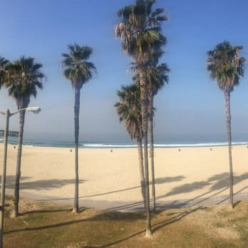Venice On the Beach Hotel - View from the rooftop terrace while sipping on coffee and eating a bagel - Hotels Near Me - Venice, California