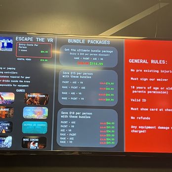 Just Smash That - Menu - Virtual Reality Centers Near Me - Orange Park, Florida Just Smash That - Menu - Virtual Reality Centers Near Me - Orange Park, Florida