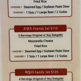Menu 1/4