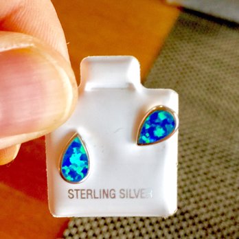 Xela Imports - Laser treated opal earings - Jewelry Near Me - San Francisco, California Xela Imports - Laser treated opal earings - Jewelry Near Me - San Francisco, California