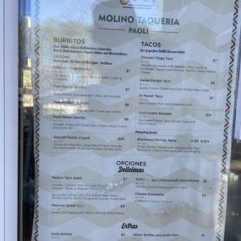 Molino Taqueria - Menu - Mexican Near Me - Belleville, Wisconsin Molino Taqueria - Menu - Mexican Near Me - Belleville, Wisconsin