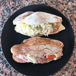 Café Frankfurt - Sandwich zum Mittagessen!