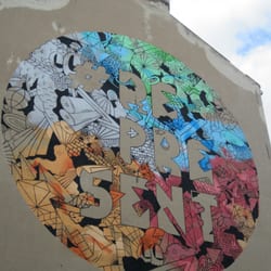 klub7 wandbild