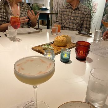Lucina Eatery & Bar - Mezcal sour - Latin American Near Me - Denver, Colorado Lucina Eatery & Bar - Mezcal sour - Latin American Near Me - Denver, Colorado