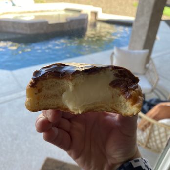 Dutch Donut Factory - Boston cream donut - Donuts Near Me - Mesa, Arizona Dutch Donut Factory - Boston cream donut - Donuts Near Me - Mesa, Arizona