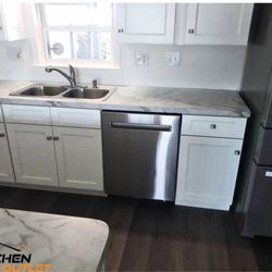 Client kitchen cabinetry done with our products.