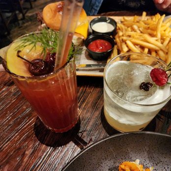 MONO+MONO - Cherry and Pine Cocktails - Korean Near Me - New York, New York MONO+MONO - Cherry and Pine Cocktails - Korean Near Me - New York, New York