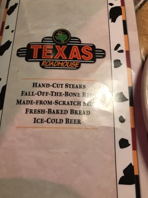 Menu photo 8 Texas Roadhouse Bear, DE Menu photo 8 Texas Roadhouse Bear, DE
